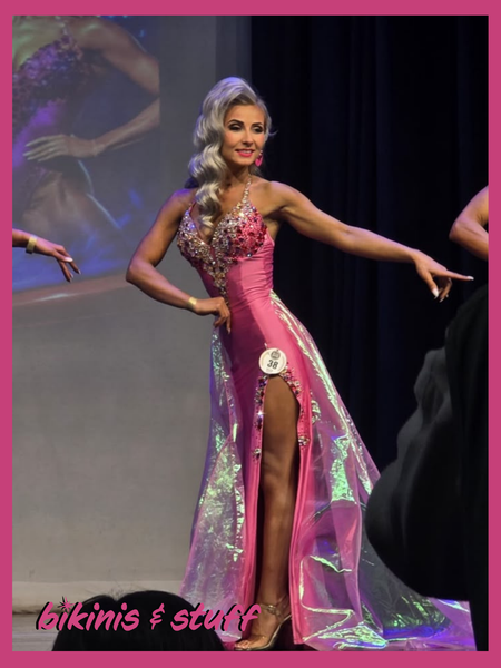 Pink Aurora GLAM- Fitmodel Dress