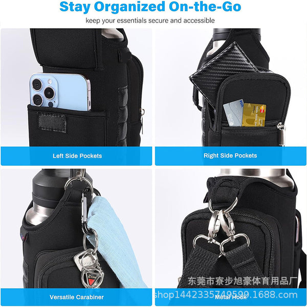 Magnetic Gym bottle bag