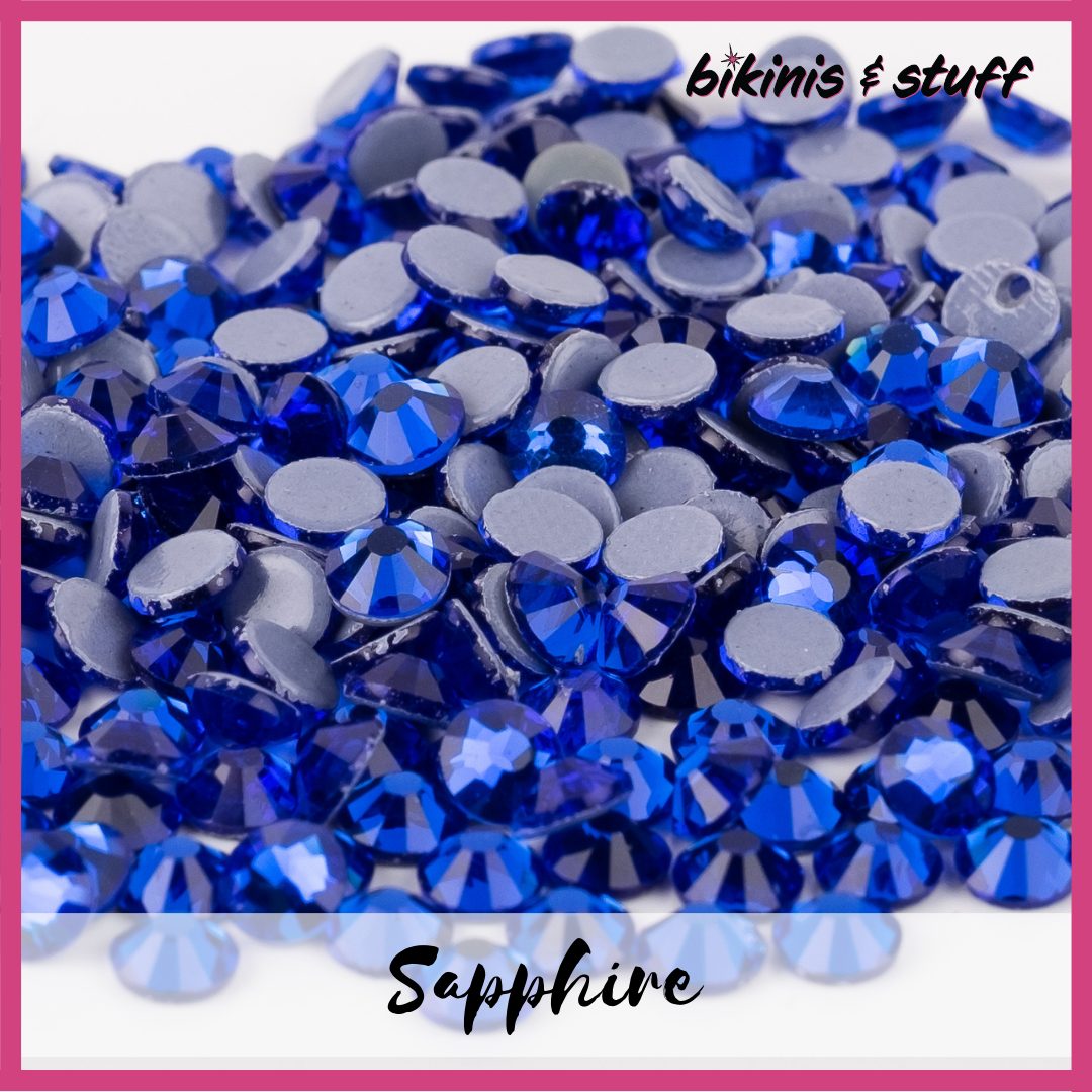 Sapphire- Hotfix Rhinestones