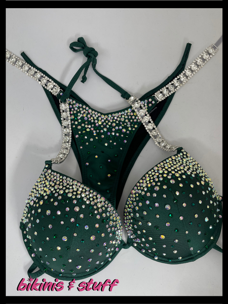 Emerald galaxy Competition Bikini