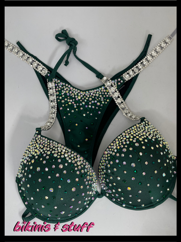 Emerald galaxy Competition Bikini