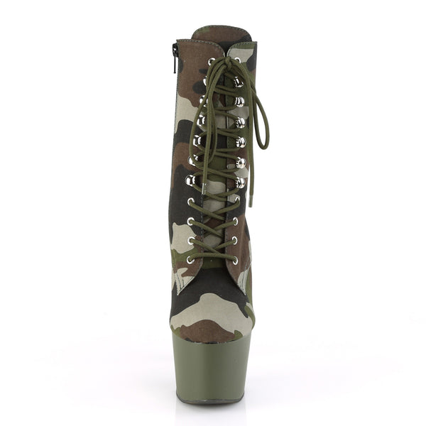 Adore-1020CAMO - Pole Fitness Ankle Boot 7"